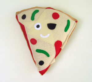 pizza plush, llewellyn holiday market