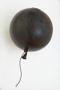 Welded steel balloon by Edward Wicklander